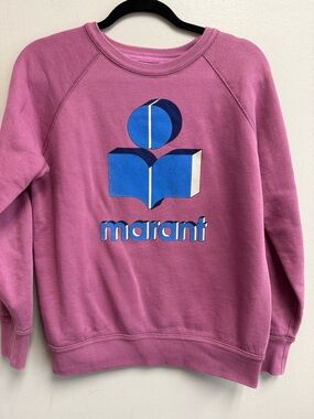 Isabel Marant milly rosewood Crewneck Sweatshirt 40 Small